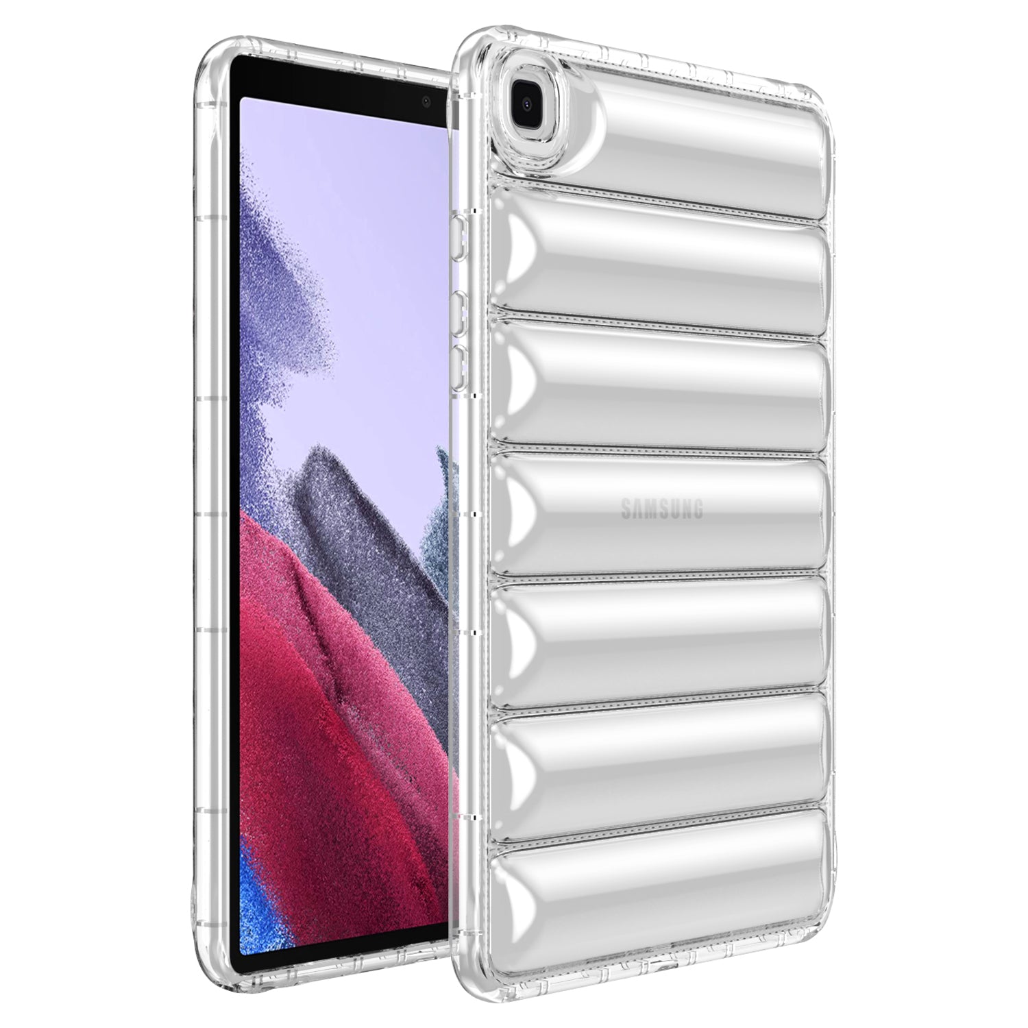 For Samsung Galaxy Tab A7 Lite 8.7-inch T225 T220 TPU Back Cover Down Jacket Design Drop Protection Tablet Case For Samsung Galaxy Tab A7 Lite 8.7-inch T225 T220 TPU Back Cover Down Jacket Design Drop Protection Tablet Case